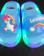 chaussons lumineux pour enfants