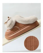 chaussons maison femme confortables