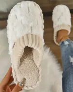 chaussons matelassés femme
