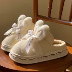 chaussons mignons gros lapin