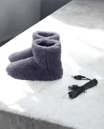 chaussons mixte chauffant