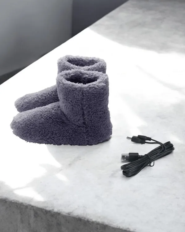 chaussons mixte chauffant