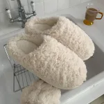 chaussons moelleux pour l'hiver