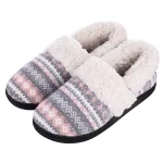 chaussons montants roses pour femmes