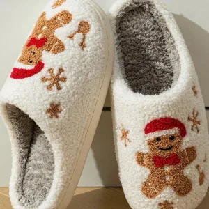 chaussons Noël Biscuit