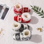 chaussons Noël en forme de botte