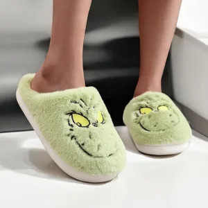 chaussons Noël Monstre