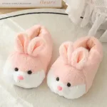 chaussons originaux femme en forme de lapin