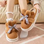chaussons pour enfants gros lapin