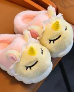 chaussons pour enfants licorne