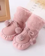 chaussons pour enfants semelle rigide confortables