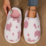 chaussons pour enfants vache