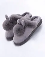 chaussons pour femme lapin