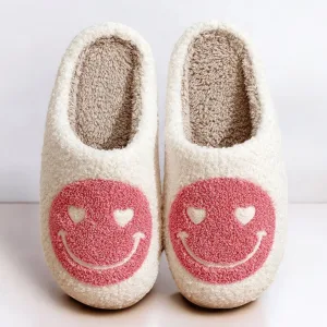 chaussons pour femme Smiley