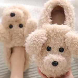 chaussons pour femme toutou cosy