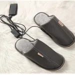 chaussons pour hommes avec chauffage USB
