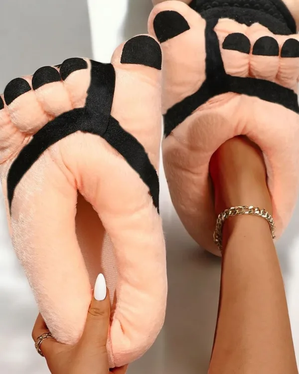 chaussons rigolo pieds