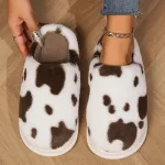 chaussons rigolos vache