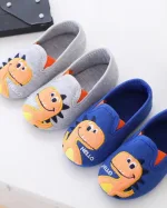 chaussons souple garçon dinosaure