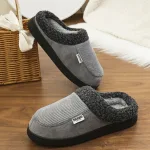 chaussons souples pour l'hiver