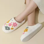 chaussons style flower power
