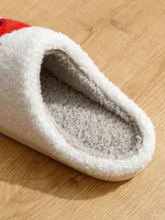 chaussons stylés œil porte-bonheur pour femme