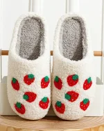 chaussons tendance femme fruits