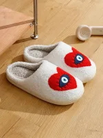 chaussons tendance femme œil porte-bonheur