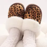 chaussons tendance femme léopard