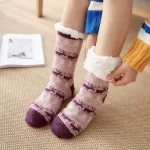 chaussons tricotés hiver