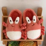 chaussures d'intérieur crabe
