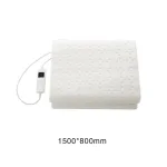 couverture chauffante confortable en coton