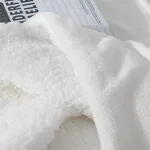 couverture polaire Blandine blanc