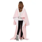 couverture rose pour moments de détente