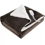 couverture thermique marron foncé