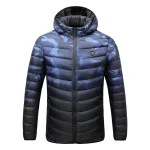 doudoune chauffante motif camouflage pour homme