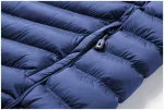 doudoune en polaire bleue pour temps froid
