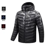 doudoune militaire chauffante pour homme