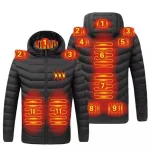 doudoune noire pour un confort thermique