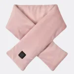 écharpe en velours avec dispositif chauffant
