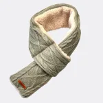 écharpe tricotée chaleur et confort