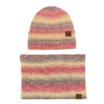 ensemble bonnet écharpe Aurore Boréale