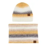 ensemble bonnet et écharpe Aurore Boréale