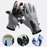 gants chauffants tactiles antidérapants avec prise USB pour hommes