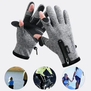 gants chauffants tactiles antidérapants avec prise USB pour hommes