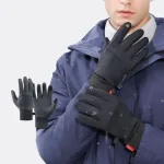 gants pour hommes avec fonction chauffante