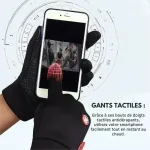gants thermiques Protech avec technologie tactile