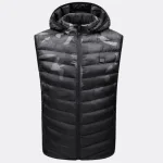 gilet chauffant de chasse avec capuche