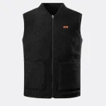 gilet chauffant de chasse en polaire