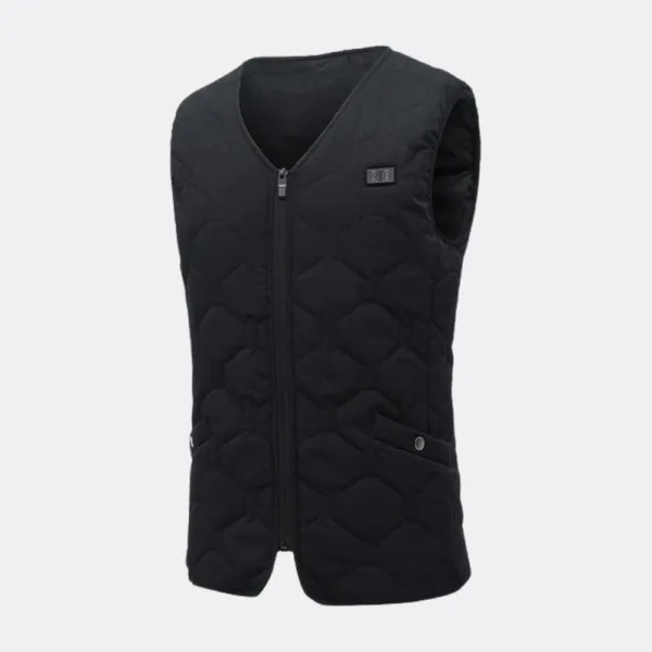 gilet chauffant de moto sans manche